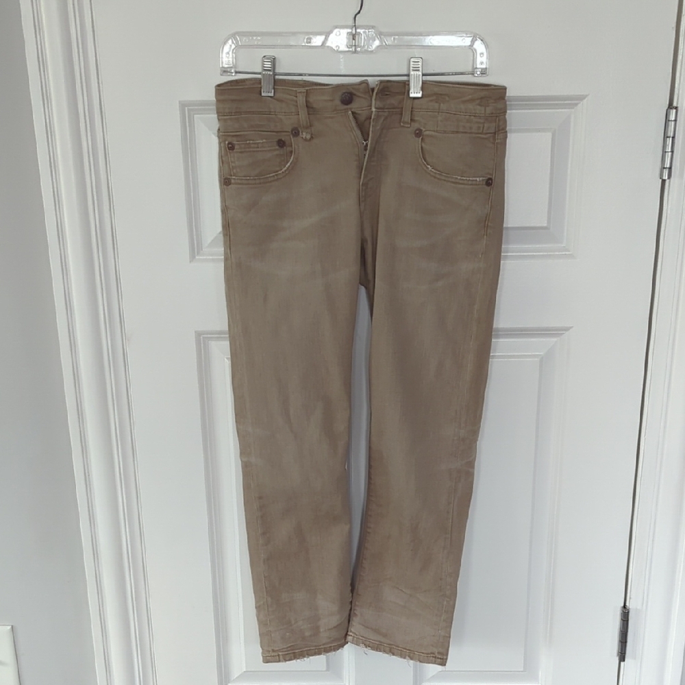 R13 Boy Straight Jeans, Made In Italy,Size 25 Perfect Condition
